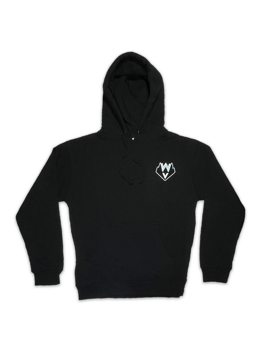 Black Heavyweight Pullover Hoodie