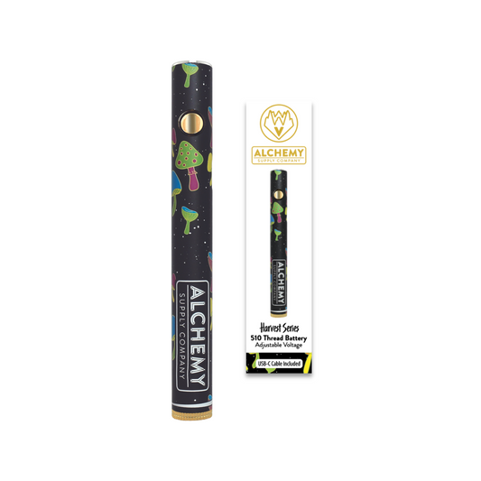 510 Thread Adjustable Battery - Space Mushroom